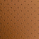 Perforated Car Upholstery Leather | Dark Camel