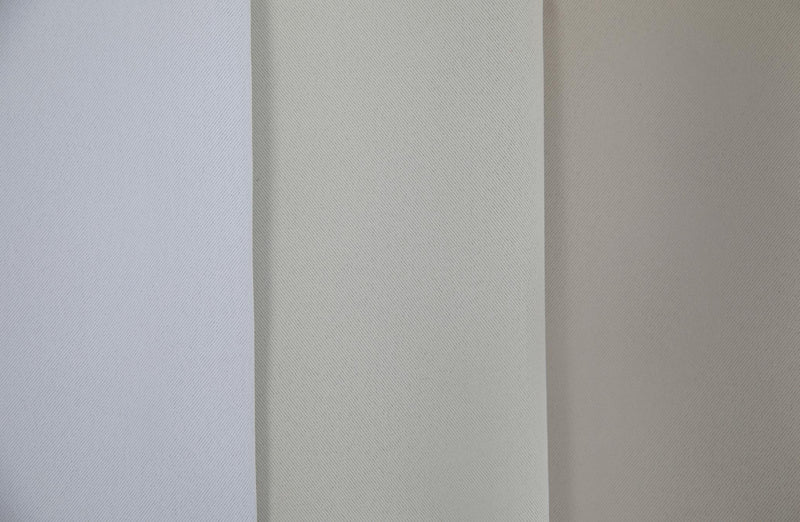 Obscuring curtain fabric - Saten | White