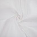 Cotton Linen Fabric 2m | Rustic Mixed Burlap | Optic White