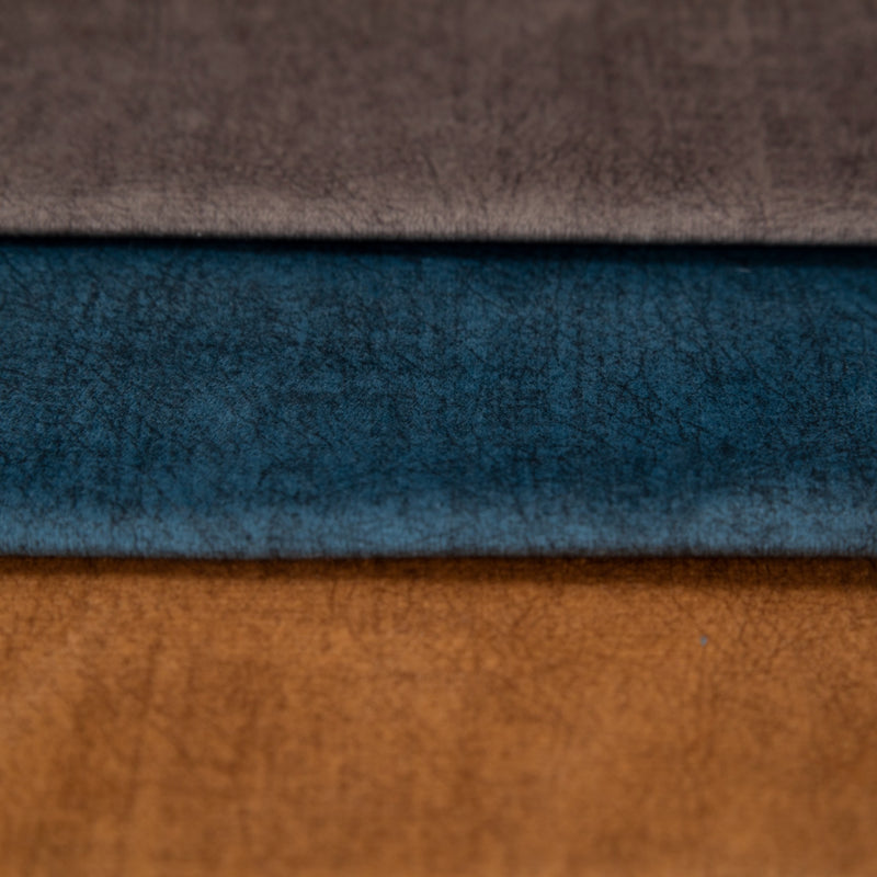 Fabric Velvet Scratched for Upholstery - Blue | Ebra
