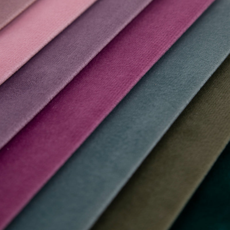 Velvet fabric to line and spoil - minutes - purple