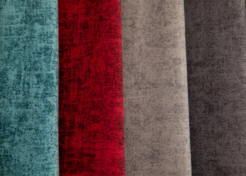 Fabric Velvet Rate for Upholstery - Fan - Gray