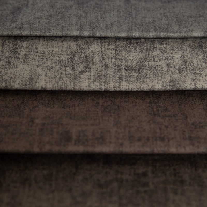 Tasa de terciopelo de tela para tapicería - ventilador - gris negro