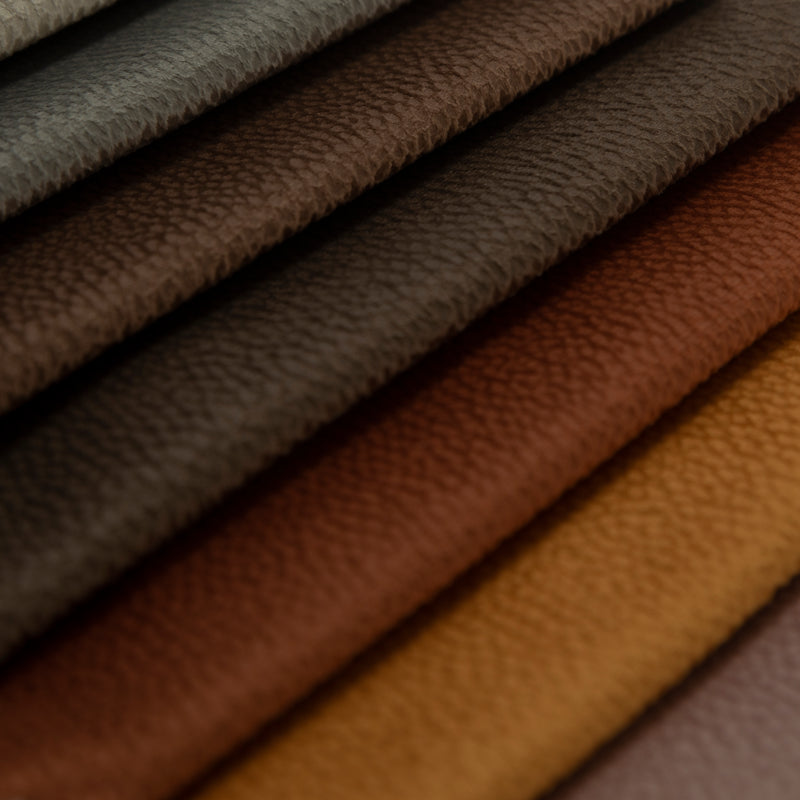 Velvet fabric for furniture and upholstery - Trot | Chocolate brown