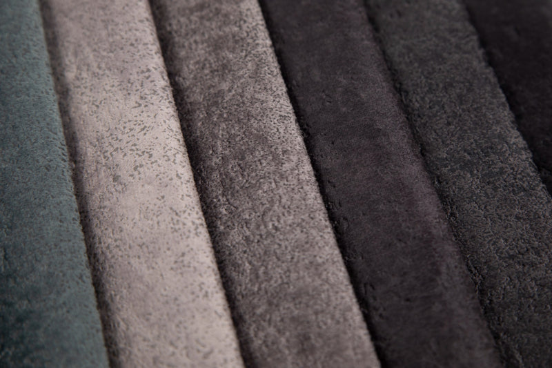 Velvety fabric for upholstery - OLPO | Light gray