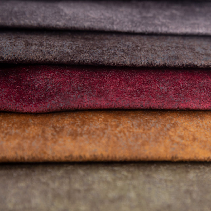 Velvety fabric for upholstery - OLPO | Bordeaux